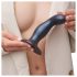 Strap-on-me Snaky M - Curved Anal Dildo (Blue)