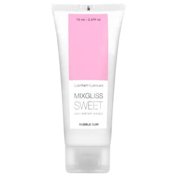 Mixgliss Sweet Bubble Gum - Water-Based Lubricant - Gum (70ml) 