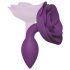 Love to Love Open Roses S - Silicone Anal Plug (Purple)