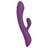 Love to Love Bunny&Clyde - Purple Pulsing Vibrator with Clitoral Arm