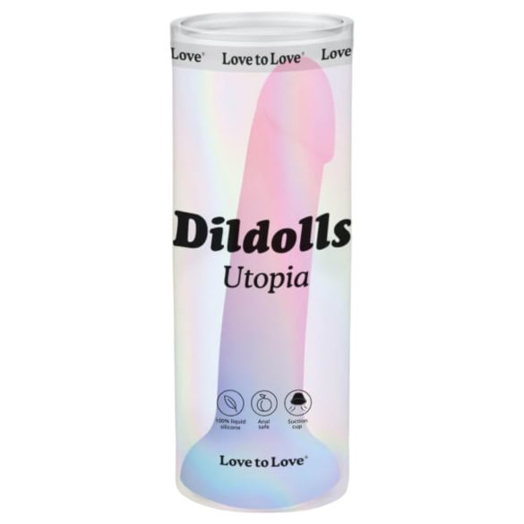 Dildolls Utopia - Colorful Silicone Suction Cup Dildo