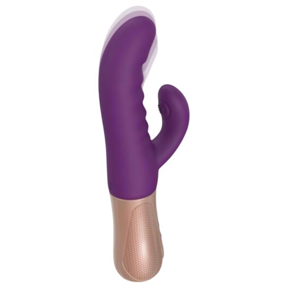 Love to Love Sassy Bunny - Rechargeable Thrusting Vibrator (Purple)