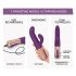 Love to Love Sassy Bunny - Rechargeable Thrusting Vibrator (Purple)