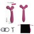 Love to Love Fireball - Rechargeable 2-in-1 Massager Vibrator (Red)