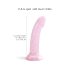 Starlight Dildo – Starry Suction Cup (Pink)