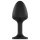 Dorcel Geisha Diamond XL Anal Plug - Black with White Gemstone