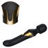 Dorcel Dual Orgasms Gold - 2-in-1 Massaging Vibrator (Black)