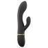 Dorcel Glam Rabbit - Rechargeable Black Vibrator with Clitoral Arm