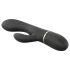 Dorcel Glam Rabbit - Rechargeable Black Vibrator with Clitoral Arm