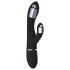 Dorcel Glam Rabbit - Rechargeable Black Vibrator with Clitoral Arm