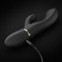 Dorcel Glam Rabbit - Rechargeable Black Vibrator with Clitoral Arm