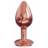 Dorcel Diamond Plug S - Small Aluminum Anal Plug (Rose Gold)
