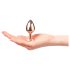 Dorcel Diamond Plug S - Small Aluminum Anal Plug (Rose Gold)