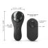 Dorcel Discreet Rechargeable Wireless Clitoral Vibrator (Black)