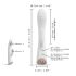 Dorcel Flexi Rabbit - Warming Rabbit Vibrator (White)