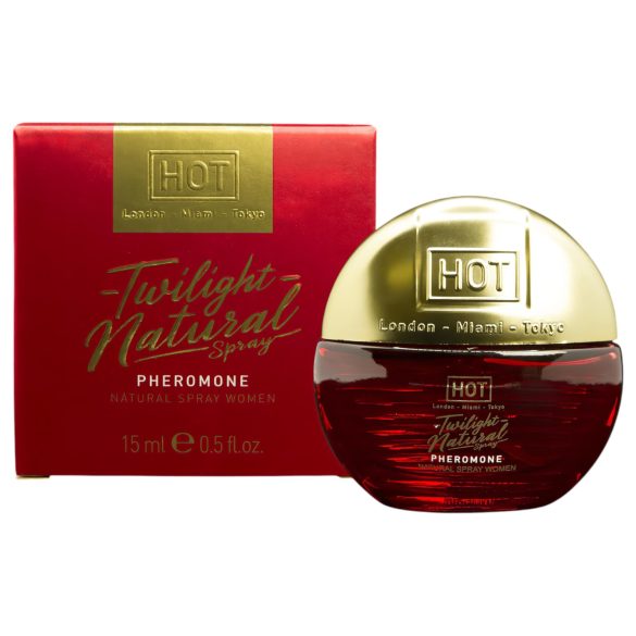 HOT Twilight Natural - Pheromone Perfume for Women (15ml) - Fragrance-Free