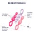 Satisfyer Booty Call - Colorful Anal Plug Set (3 Pieces)