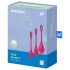 Satisfyer Yoni Power 1 - Red Geisha Ball Set (3-Piece)