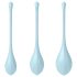 Satisfyer Yoni Power 2 - Geisha Ball Set - Blue (3 Piece Set)