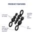 Satisfyer Booty Call - Black Anal Plug Set (3 Pieces)