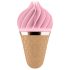 Satisfyer Sweet Treat - Rechargeable Spinning Clitoral Vibrator (Pink-Brown)