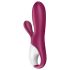 Satisfyer Hot Bunny - Smart Warming Vibrator with Clitoral Arm (Red)