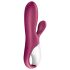 Satisfyer Hot Bunny - Smart Warming Vibrator with Clitoral Arm (Red)