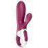 Satisfyer Hot Bunny - Smart Warming Vibrator with Clitoral Arm (Red)