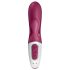 Satisfyer Hot Bunny - Smart Warming Vibrator with Clitoral Arm (Red)