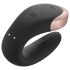 Satisfyer Double Love - Smart Radio-Controlled Couples Vibrator (Black)