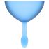 Satisfyer Feel Good - Menstrual Cup Set (Blue) - 2 Pack