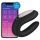 Satisfyer Double Joy - Smart Waterproof Couples Vibrator (Black)