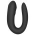Satisfyer Double Joy - Smart Waterproof Couples Vibrator (Black)