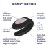 Satisfyer Double Joy - Smart Waterproof Couples Vibrator (Black)