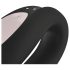 Satisfyer Double Joy - Smart Waterproof Couples Vibrator (Black)