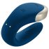 Satisfyer Double Love - Smart Couple's Vibrator (Blue)