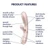 Satisfyer Hot Lover - Smart Vibrator (Silver)