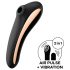 Satisfyer Dual Kiss - Rechargeable Vaginal & Clitoral Vibrator (Black)
