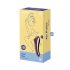 Satisfyer Dual Kiss - 2in1, Vaginal & Clitoral Vibrator (Purple)