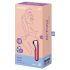 Satisfyer Dual Love - Smart Red Vibrator for G-Spot & Clitoral Pleasure