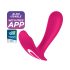 Satisfyer Top Secret - Smart Dual Motor Vibrator (Pink)