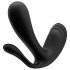 Satisfyer Top Secret Plus - Smart 3-Prong Vibrator (Black)