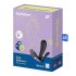 Satisfyer Top Secret Plus - Smart 3-Prong Vibrator (Black)