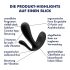 Satisfyer Top Secret Plus - Smart 3-Prong Vibrator (Black)