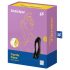 Satisfyer Candy Cane - Rechargeable, Waterproof Dual Vibrator (Black)