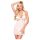 Penthouse Sweet & Spicy - Halterneck Lace Set (White) - M/L
