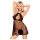 Penthouse Libido Boost - Lace Babydoll & Thong Set (Black) - L/XL
