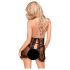 Penthouse Libido Boost - Lace Babydoll & Thong Set (Black) - L/XL