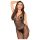 Penthouse Wild Catch - Sleeveless Fishnet Bodysuit (Black) - XL