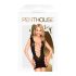 Penthouse Flame on the Rock - Black Mini Dress Lingerie - XL